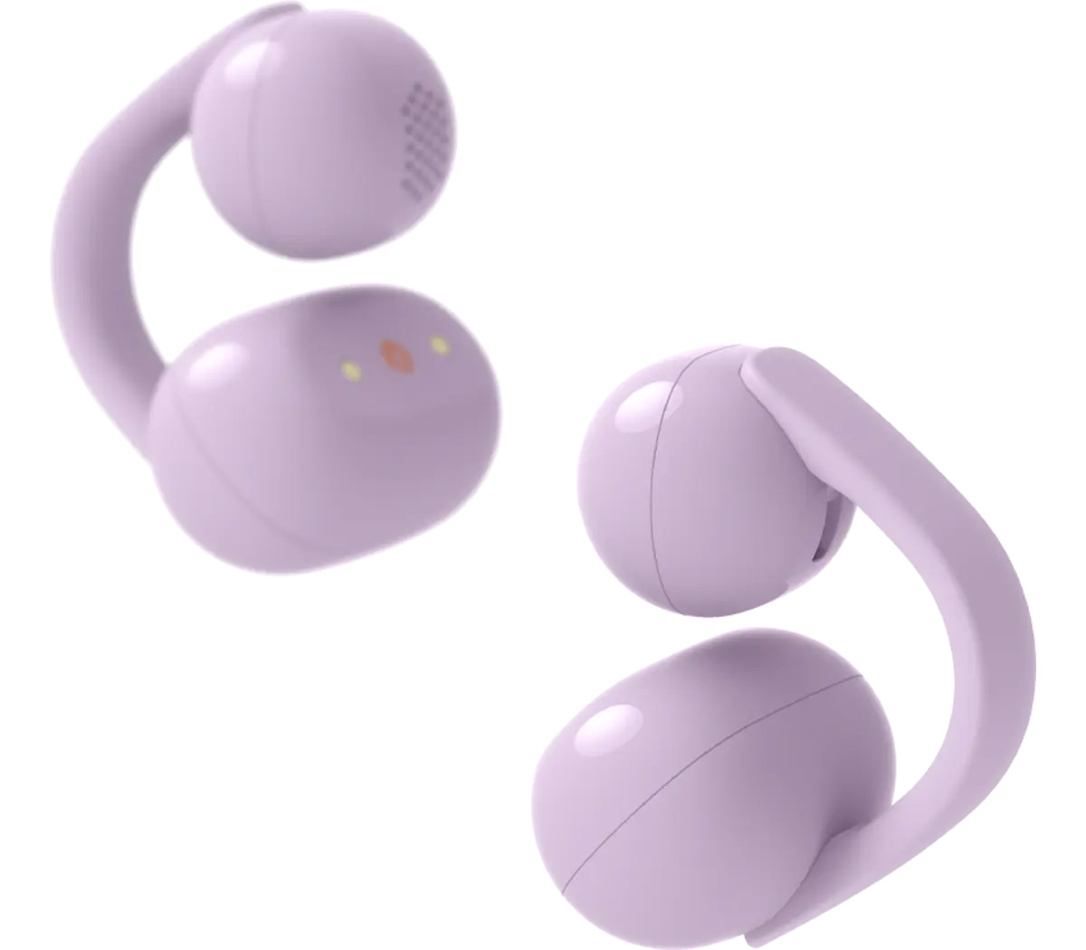 LinkBuds Clip Truly Wireless Open Earbuds | Lavender | Sony Electronics