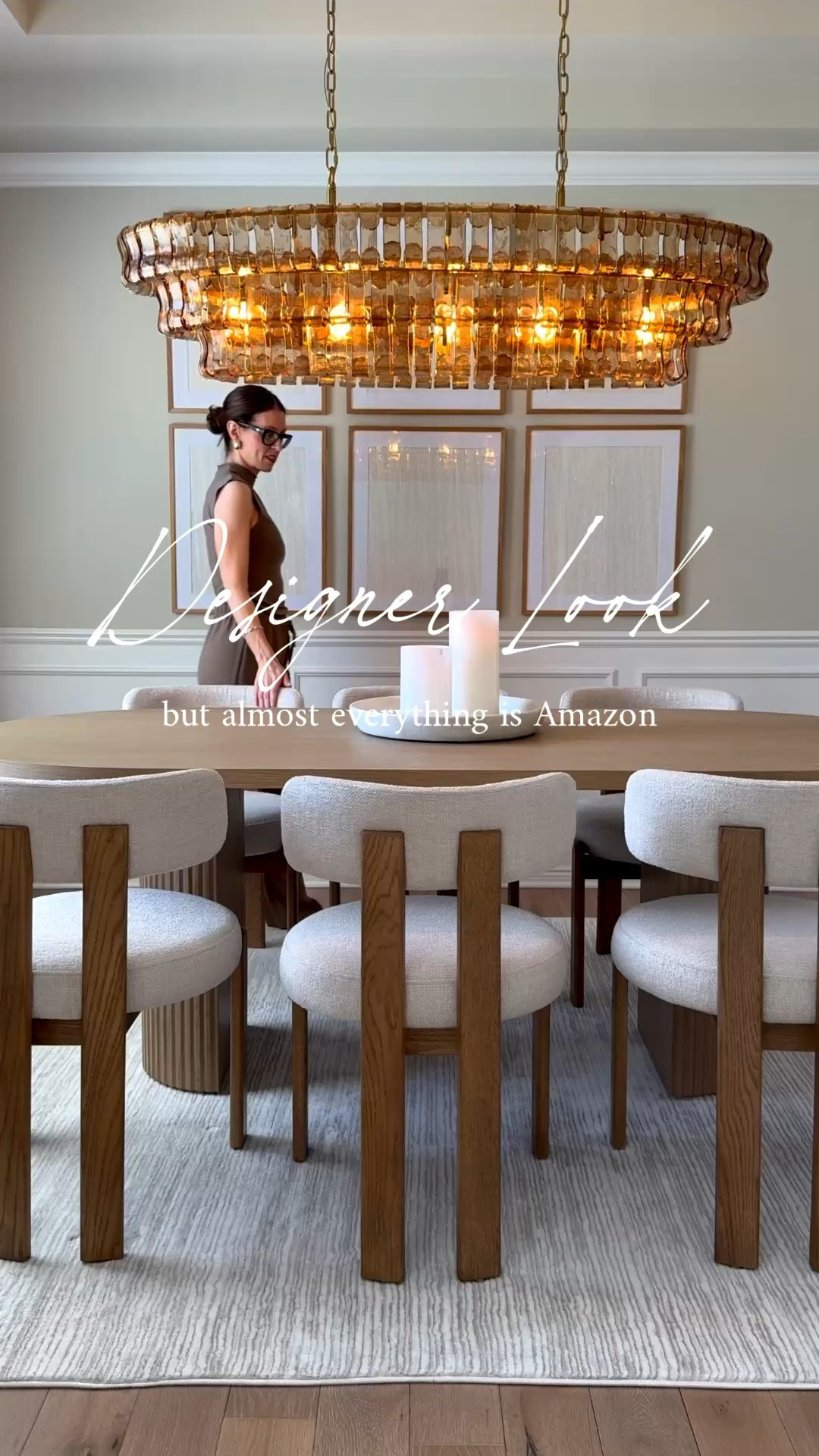 The table may be RH, but almost everything else is Amazon finds mixed with textures, lighting, and styling details that completely transformed the room. And honestly? I love how collected and cozy it feels. 🤎

#LTKHome #LTKselfcare #LTKSeasonal