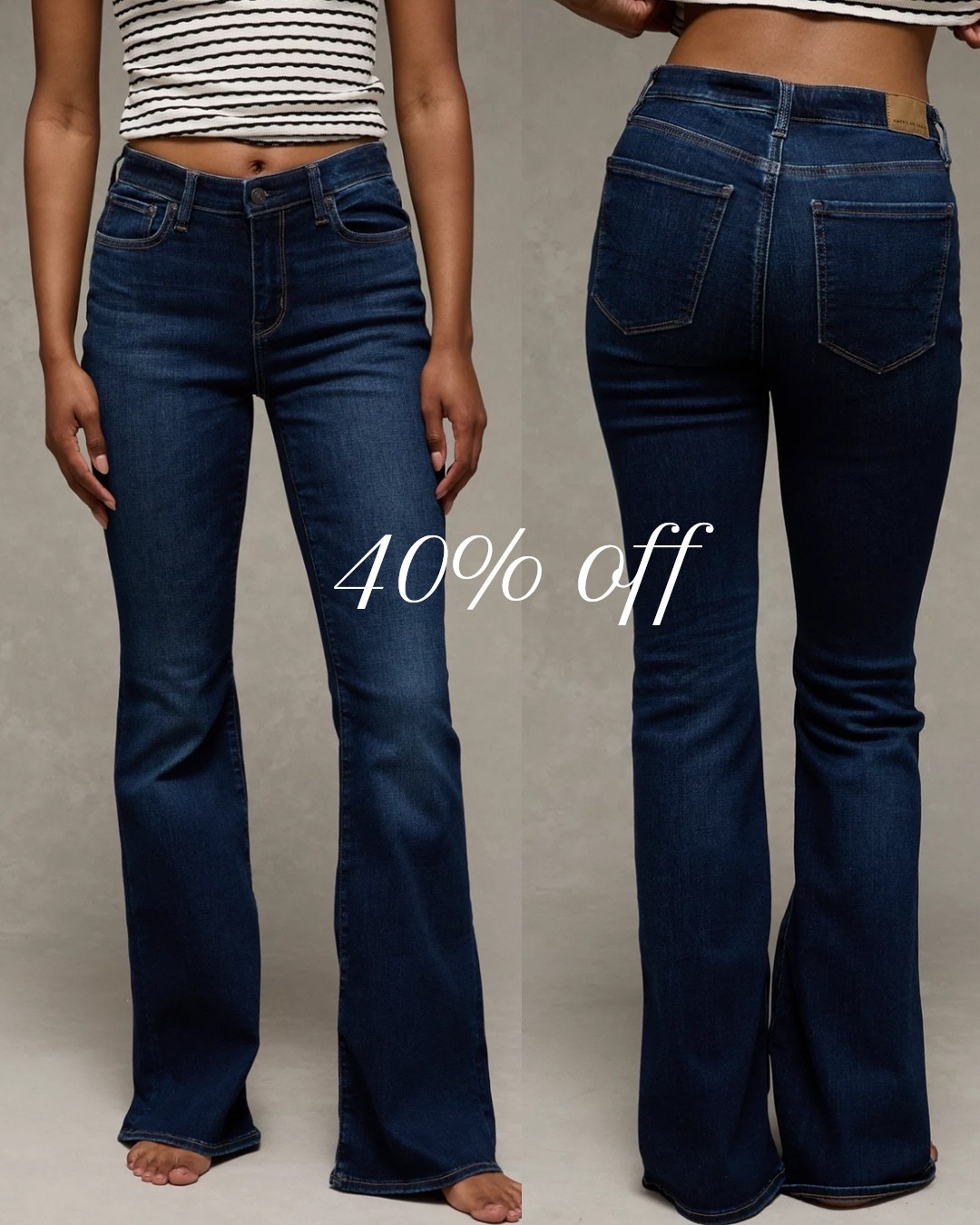 The viral AE jeans are 40% off right now! 

#LTKSaleAlert #LTKmomlife #LTKFindsUnder50