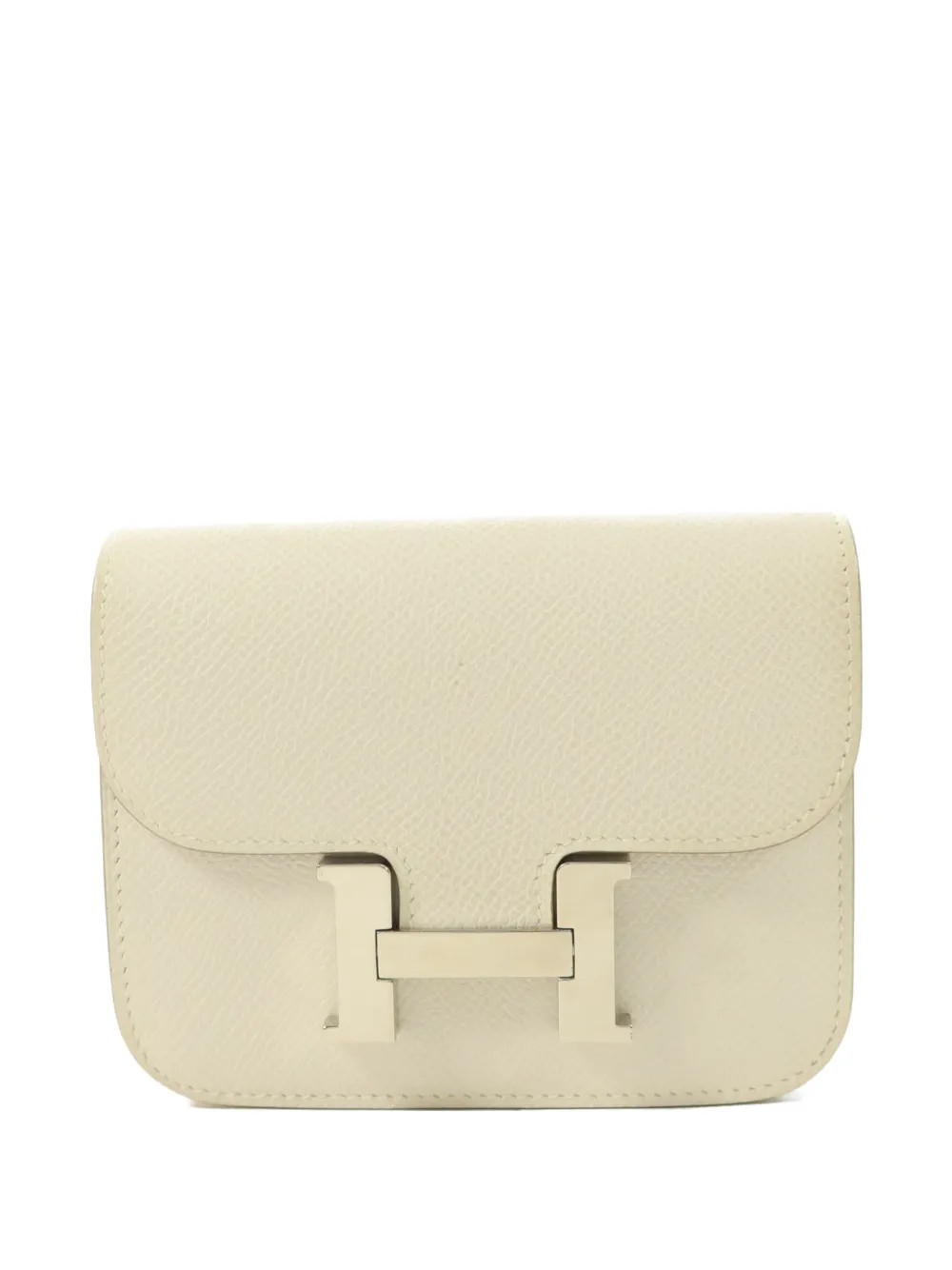 Hermès Pre-Owned Constance Slim wallet - Neutrals | Farfetch Global