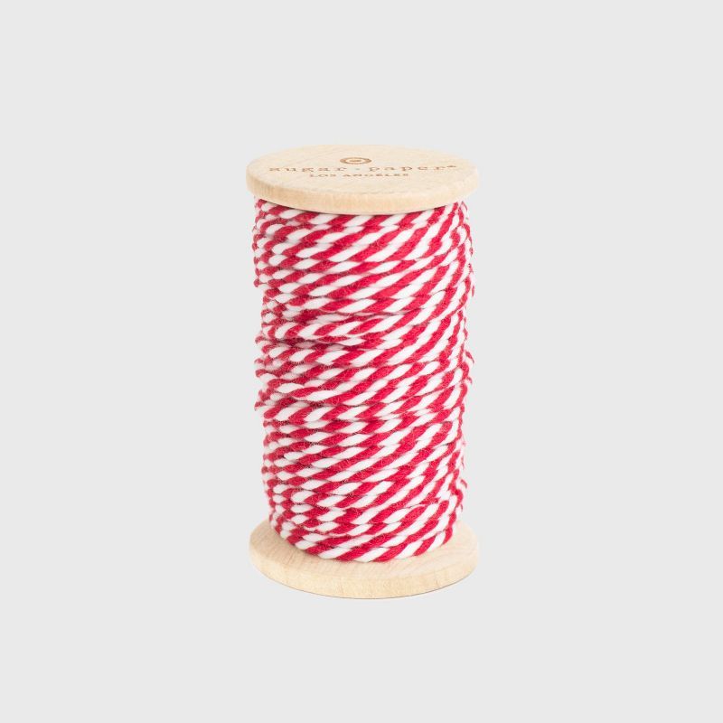 1.77&#34; Baker&#39;s Twine Red/White 45ft - Sugar Paper&#8482; + Target | Target