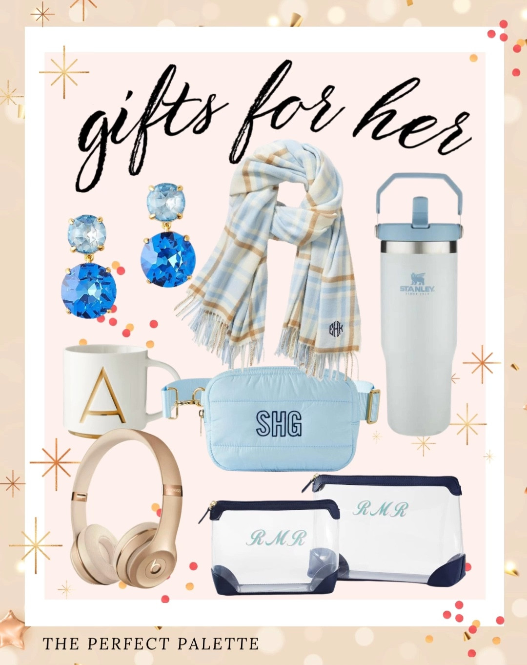 Nordstrom gift guide 
Nordstrom holiday gift guide
Mark and Graham gift guide 
Mark & Graham gift guide

Gifts for Her, holiday decor, Stocking Stuffers, Stanley Cup, Lululemon belt bag, David Yurman bracelet, earrings, beats headphones, monogram mug, coffee mug, scarf, personalized gifts, monogrammed gift, makeup case, Apple Watch, Essie nail polish, travel, luggage, Bobbi brown, monogram necklace, bridesmaid gifts, sorority gifts, 

#LTKGiftGuide #LTKHoliday #LTKCyberWeek