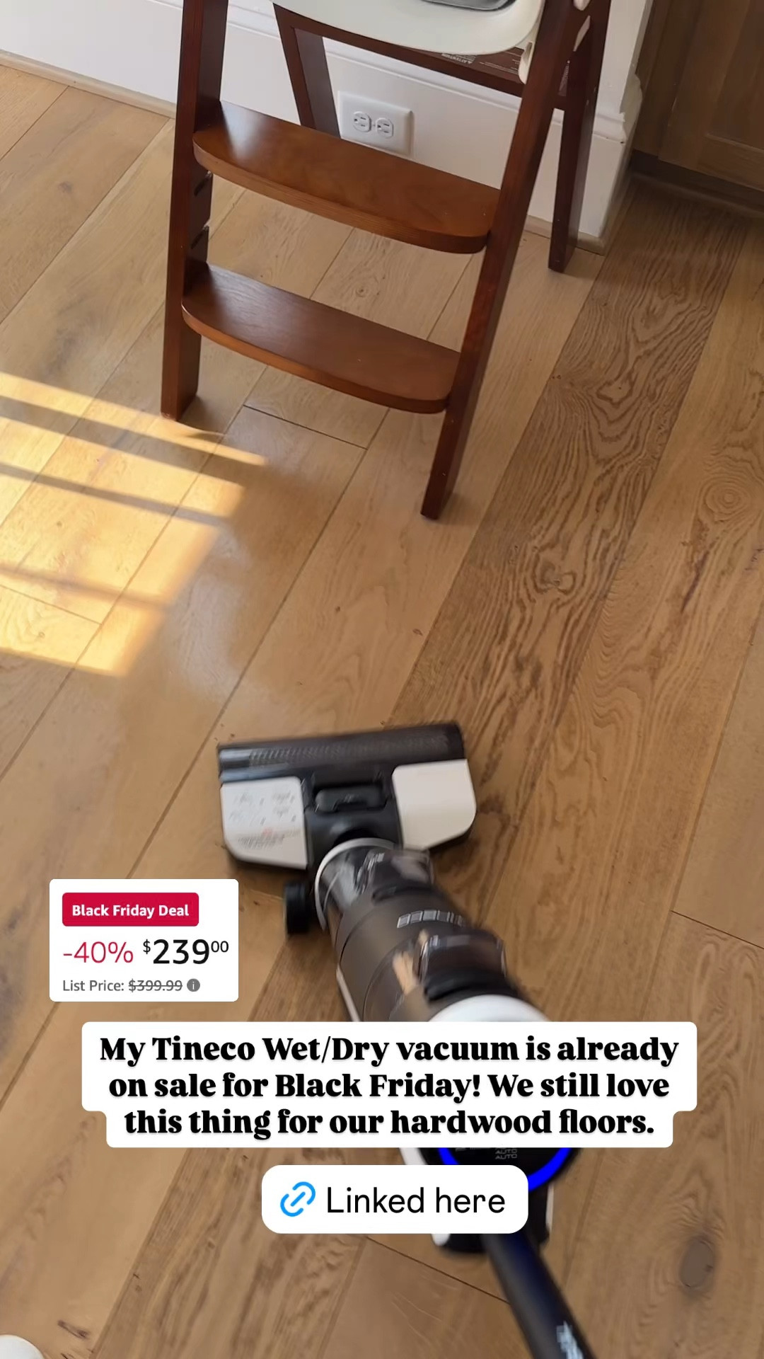 The best wet/dry vacuum for hardwood floors. On sale for Black Friday! 

#LTKHome #LTKFamily