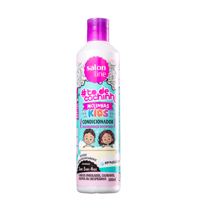 Salon Line #todecachinho Kids Molinhas
        
              - Condicionador 300ml | Beleza Na Web (BR)