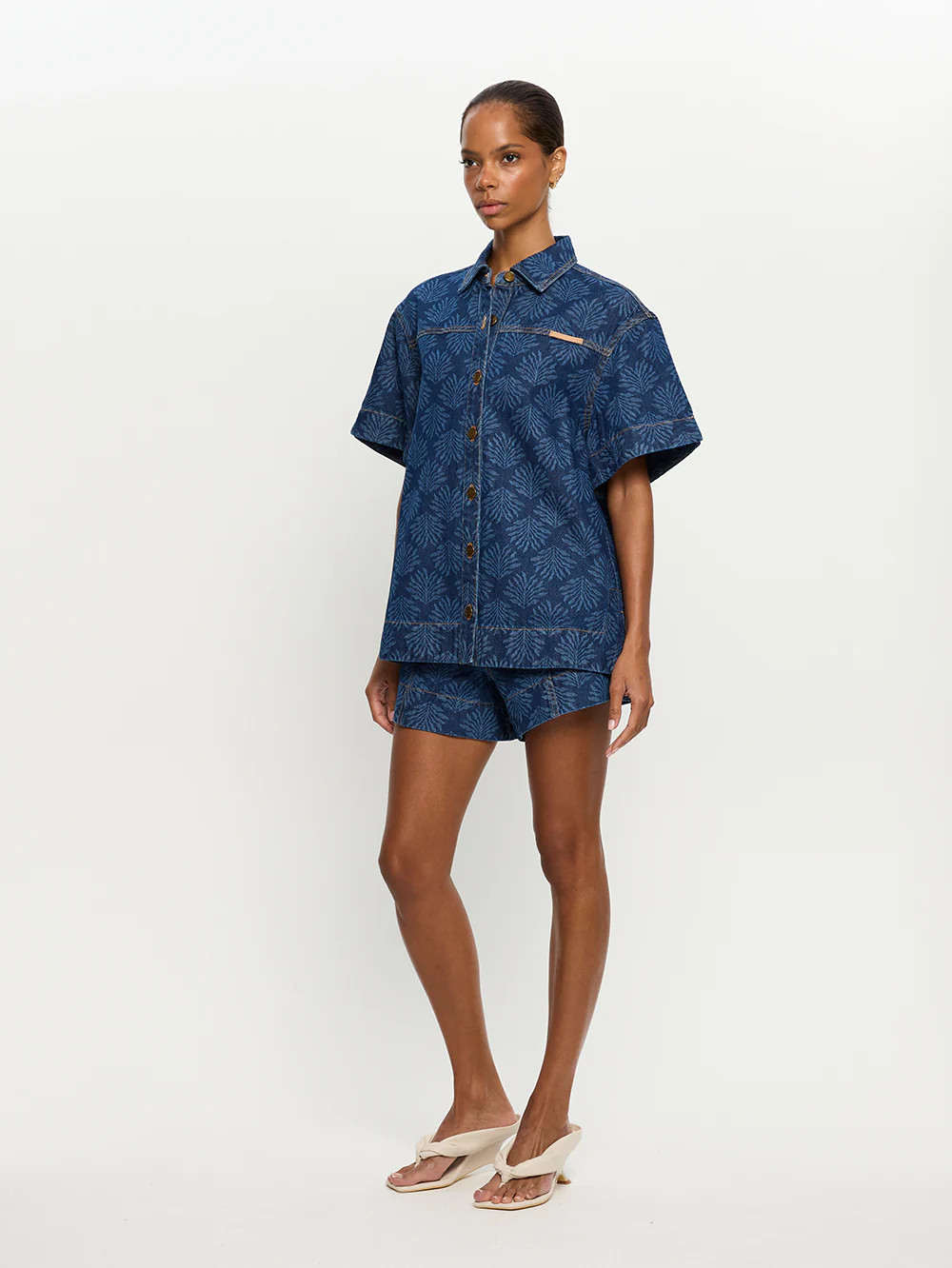 Marla Denim Shirt | KIVARI | Kivari (Global minus AU/NZ)