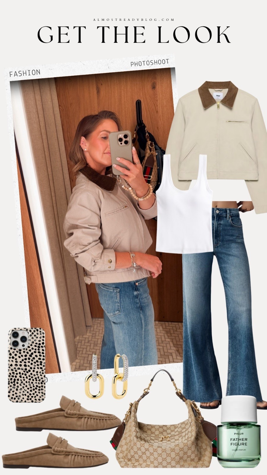 XS jacket / XS bra free tank / 24 jeans / mules are true to size 

spring jacket, workwear jacket, lightweight jacket, casual outfit, designer bag, gucci bag, amanda west, almost ready blog

#LTKOver40 #LTKootd