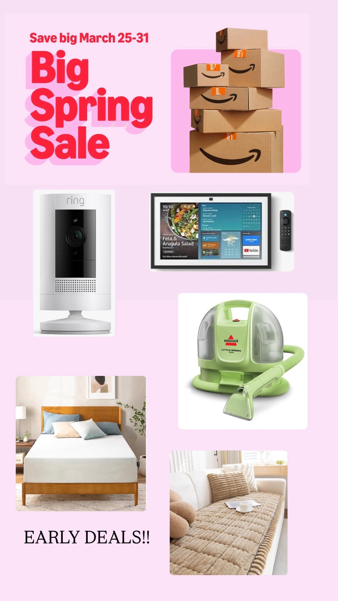 Amazon Big Spring Sale has some great Early Deals this weekend!!
@amazon #ad #founditonamazon

#LTKHome #LTKSaleAlert