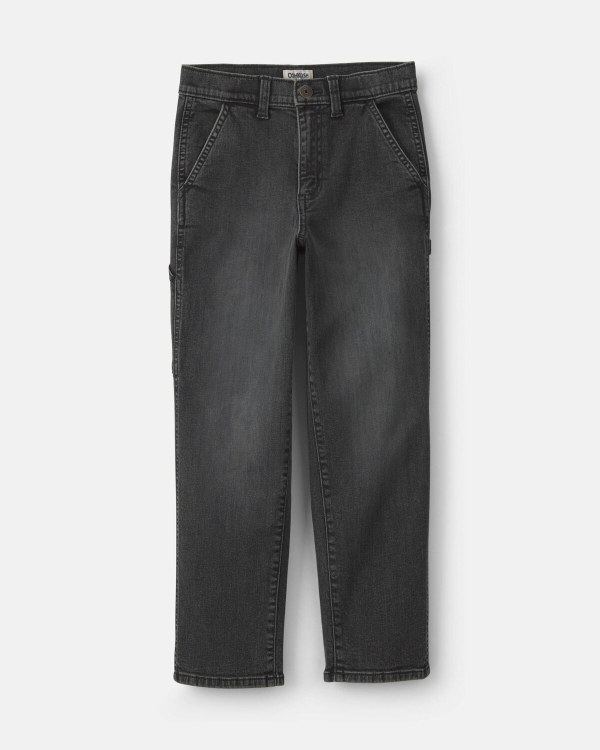 Boys Denim Baggy Jeans - Charcoal Wash | Carter's Inc