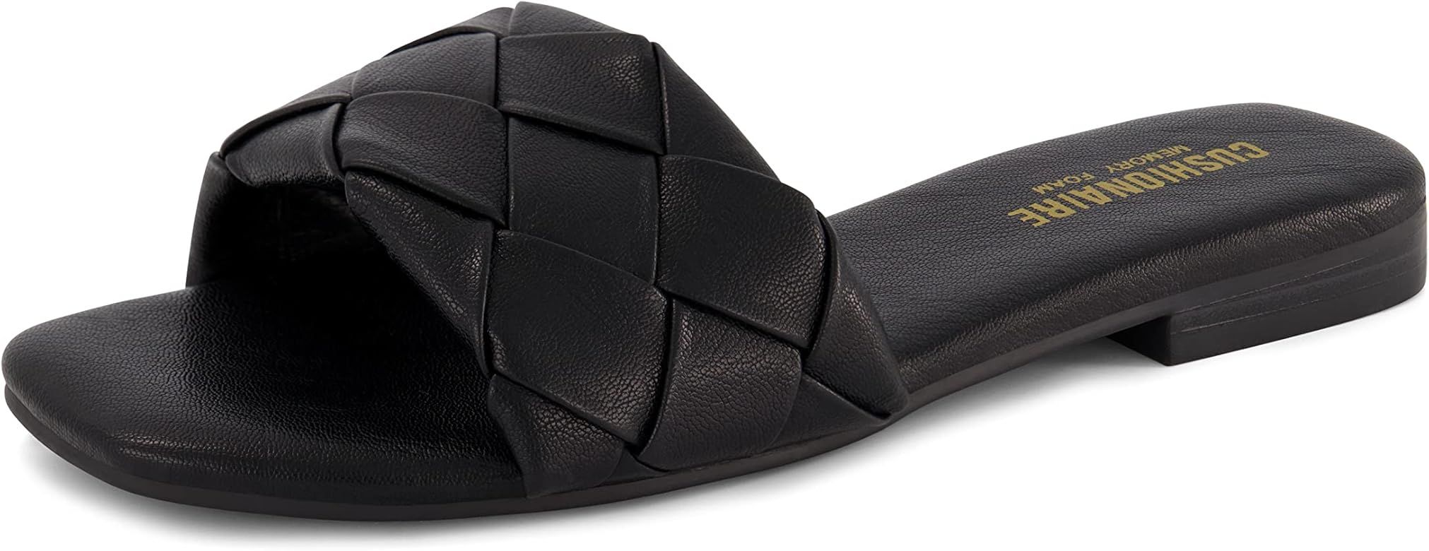 Women's Franca woven slide sandal +Memory Foam, Wide Widths Available | Amazon (US)
