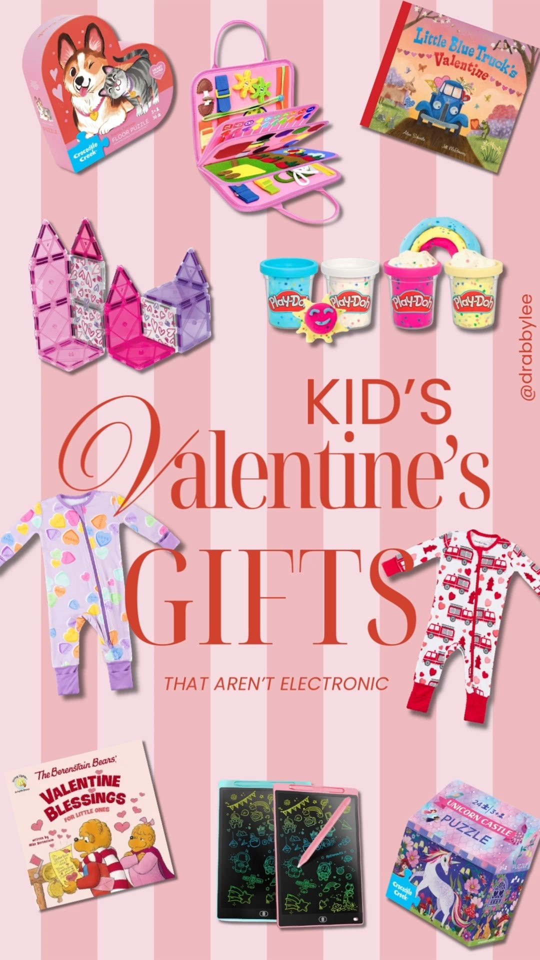 Kids Valentine’s gifts that aren’t electronic 💕
Screen-free Valentine’s gifts for kids and toddlers—non-electronic toys, books, and activities perfect for Valentine’s baskets and intentional play.

#LTKFindsUnder50 #LTKBaby #LTKKids