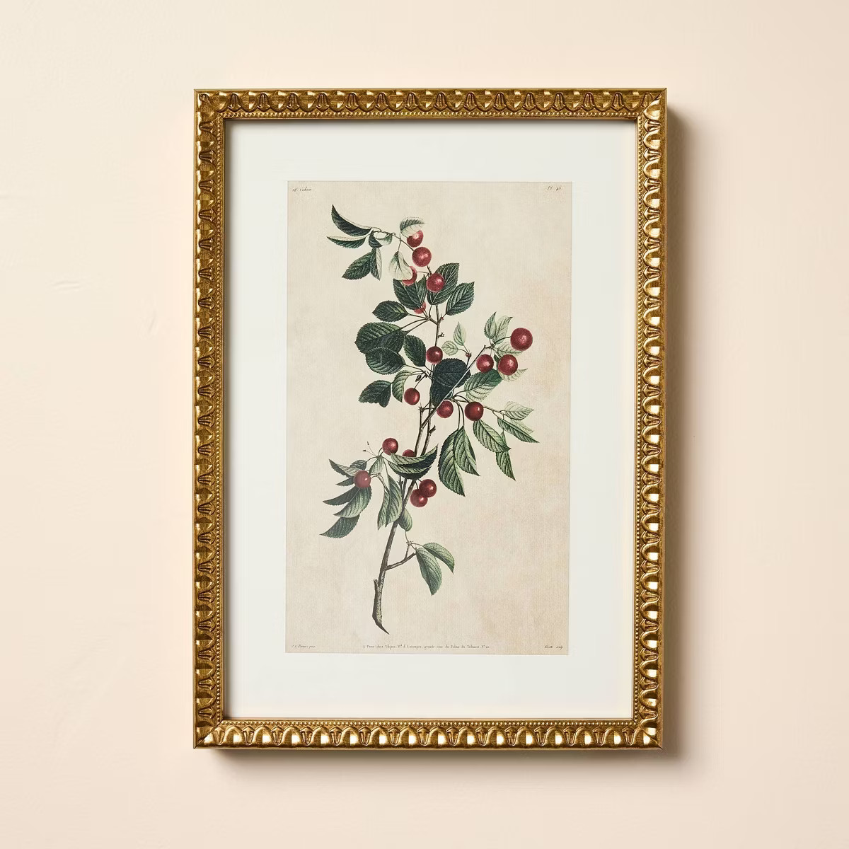 10"x14" Berry Branch Framed Wall Art - Hearth & Hand™ with Magnolia | Target