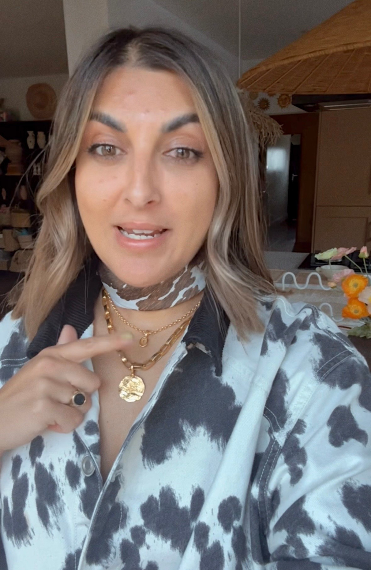 Gold necklace stack
Statement jewellery 
Necklaces 
Chunky gold 

#LTKspring #LTKuk #LTKAprilSpotlight