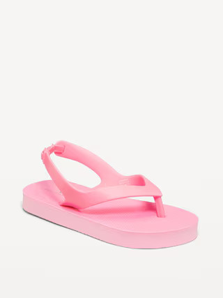 Flip-Flop Sandals for Toddler Girls (Partially Plant-Based) | Old Navy (US)