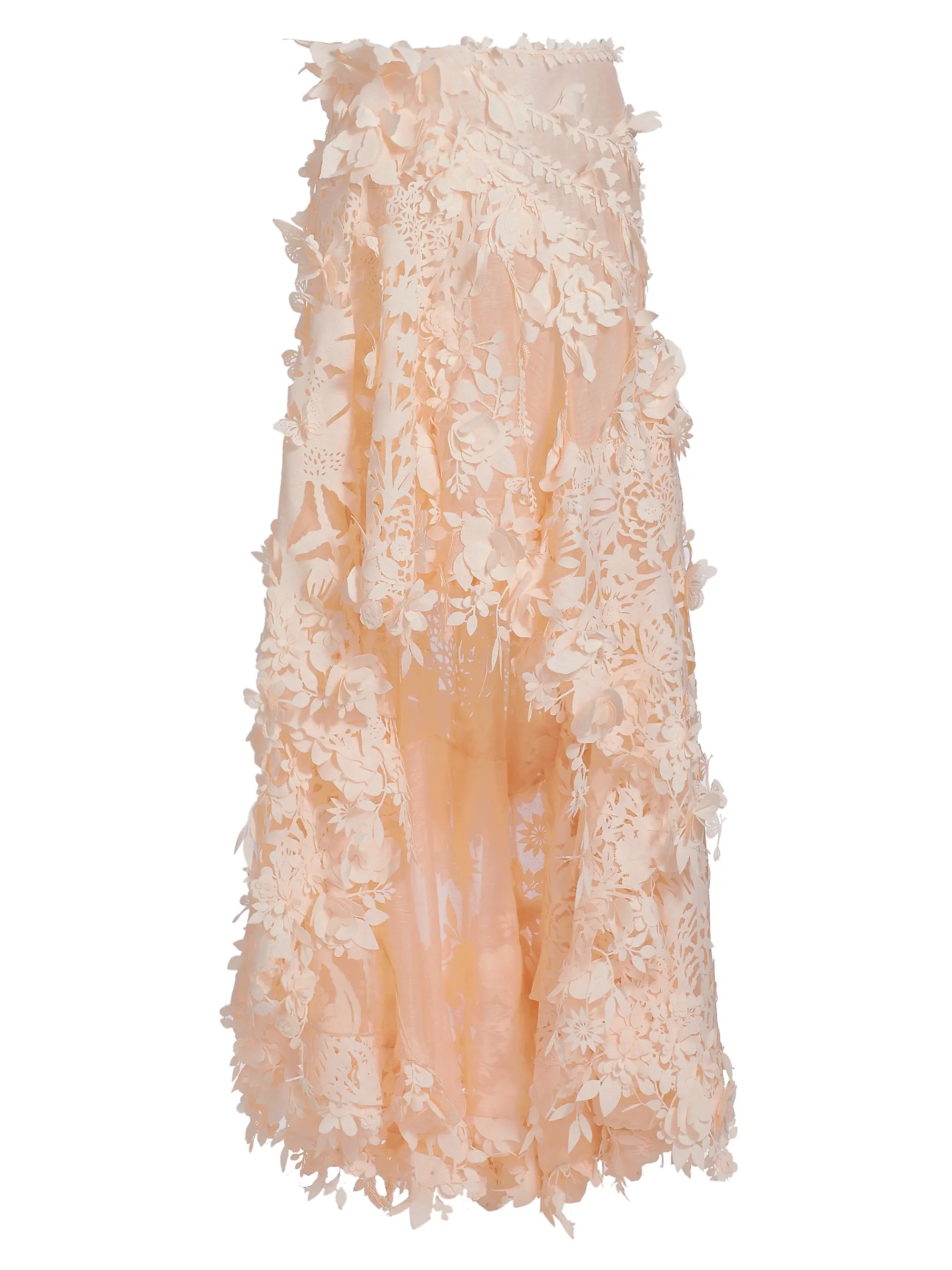 Natura Lasercut Appliqué Maxi Skirt | Saks Fifth Avenue