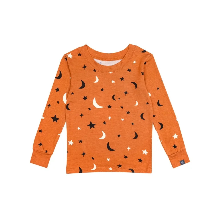 Modern Moments by Gerber Toddler Neutral Halloween Pajama Set, 2-Piece, Sizes 12M-5T - Walmart.co... | Walmart (US)