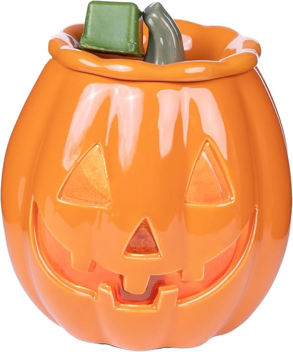 Scentsationals Wax Melt Warmer, for Scented Wax Melts - Halloween Collection Jack O' Lantern - Fr... | Amazon (US)