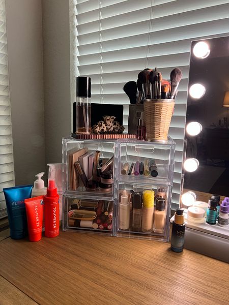 New makeup vanity set up all from Amazon

#LTKFind #LTKhome #LTKbeauty