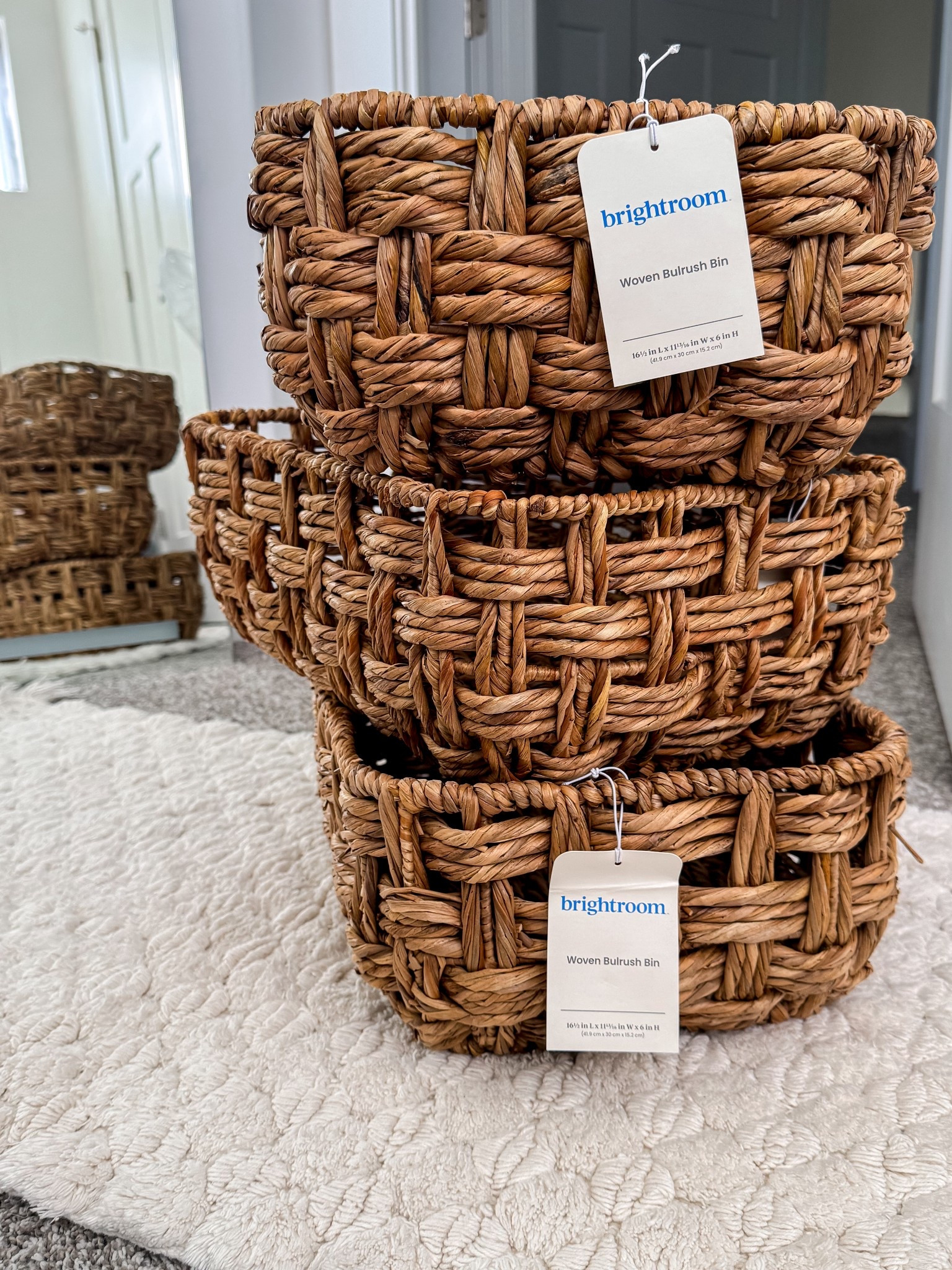 After all the holiday magic (and chaos), I’m going to be in full reset mode—and the easiest way to organize without it feeling overwhelming? Cute woven baskets. These natural woven bins are perfect for corralling everything from leftover holiday décor and throw blankets, books, and random “where did this come from?” items.

I love how they instantly warm up a space while keeping things tidy. Slide them under consoles, style them on shelves, or stack a few in closets for hidden storage that still looks intentional. Functional and beautiful is always the goal. And these baskets do all the heavy lifting while making your home feel calm, cozy, and pulled together again.

Organizing tip: Use matching baskets to create visual calm. Label inside if needed, but keep the outside clean for that effortlessly styled look.
(My exact ones are no longer available so linking similar option.)

#AfterHolidayReset #HomeOrganization #OrganizedHome #WovenBaskets #NeutralHome
#ModernFarmhouseStyle #HomeReset
#CozyHomeVibes #DeclutterWithStyle
#StorageSolutions #PrettyOrganization
#MinimalHome #OrganizingInStyle

woven storage baskets • after holiday organization ideas • neutral home storage • basket organization ideas
woven bins for shelves • closet storage baskets • home organization essentials • modern farmhouse storage • cute storage solutions • decluttering after holidays 

#LTKHome #LTKFindsUnder50 #LTKHoliday