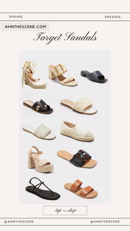 Target sandals are 20% off! 

#LTKfindsunder50 #LTKSeasonal #LTKshoecrush