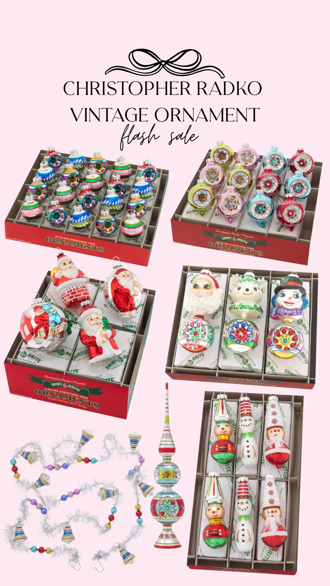 Christopher Radko vintage ornament flash sale!! 🎄✨

#LTKSeasonal #LTKCyberWeek #LTKHoliday
