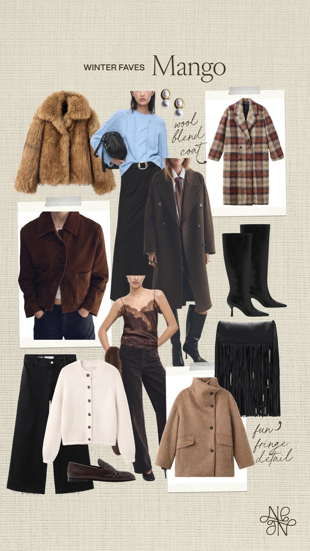 Winter faves from Mango 🤩 Winter fashion Winter style Mango new arrivals Mango finds Designer jeans Denim

#LTKSeasonal