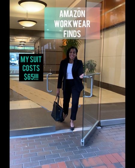 The best pantsuit and accessories all from Amazon!

Work outfit inspo. Business casual. Amazon fashion. Black heels. Tote bag. Amazon finds. Linea Paolo.

#LTKWorkwear #LTKStyleTip