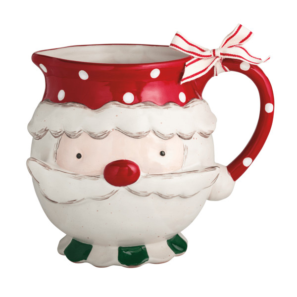 Christmas Santa Pitcher | Mud Pie