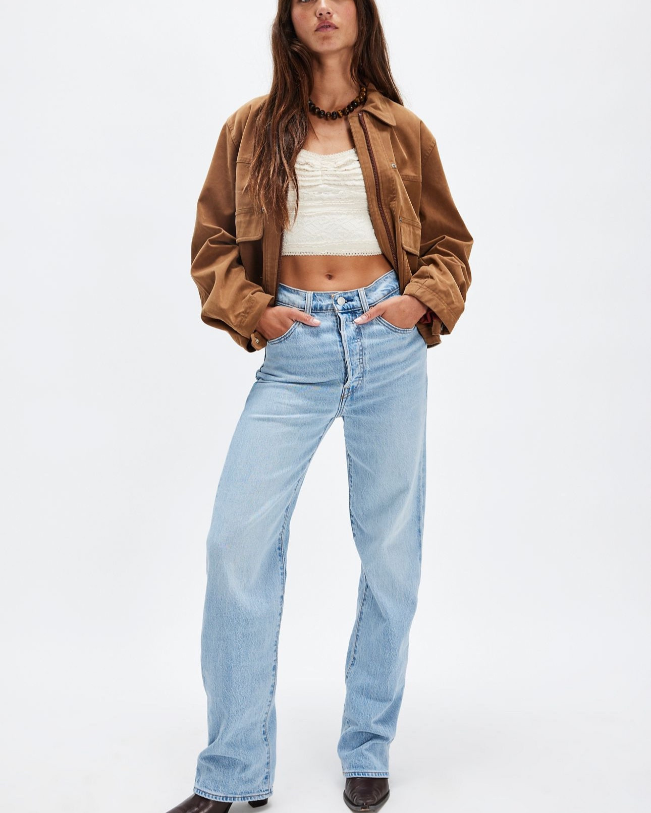 Every season I need new jeans…. And they’re always the same color but they’re still different 😅 
Levi’s jeans, Levi’s ribcage full length, free people, Abercrombie jeans, Abercrombie relaxed jeans 

#LTKSeasonal #LTKFindsUnder100 #LTKFindsUnder50