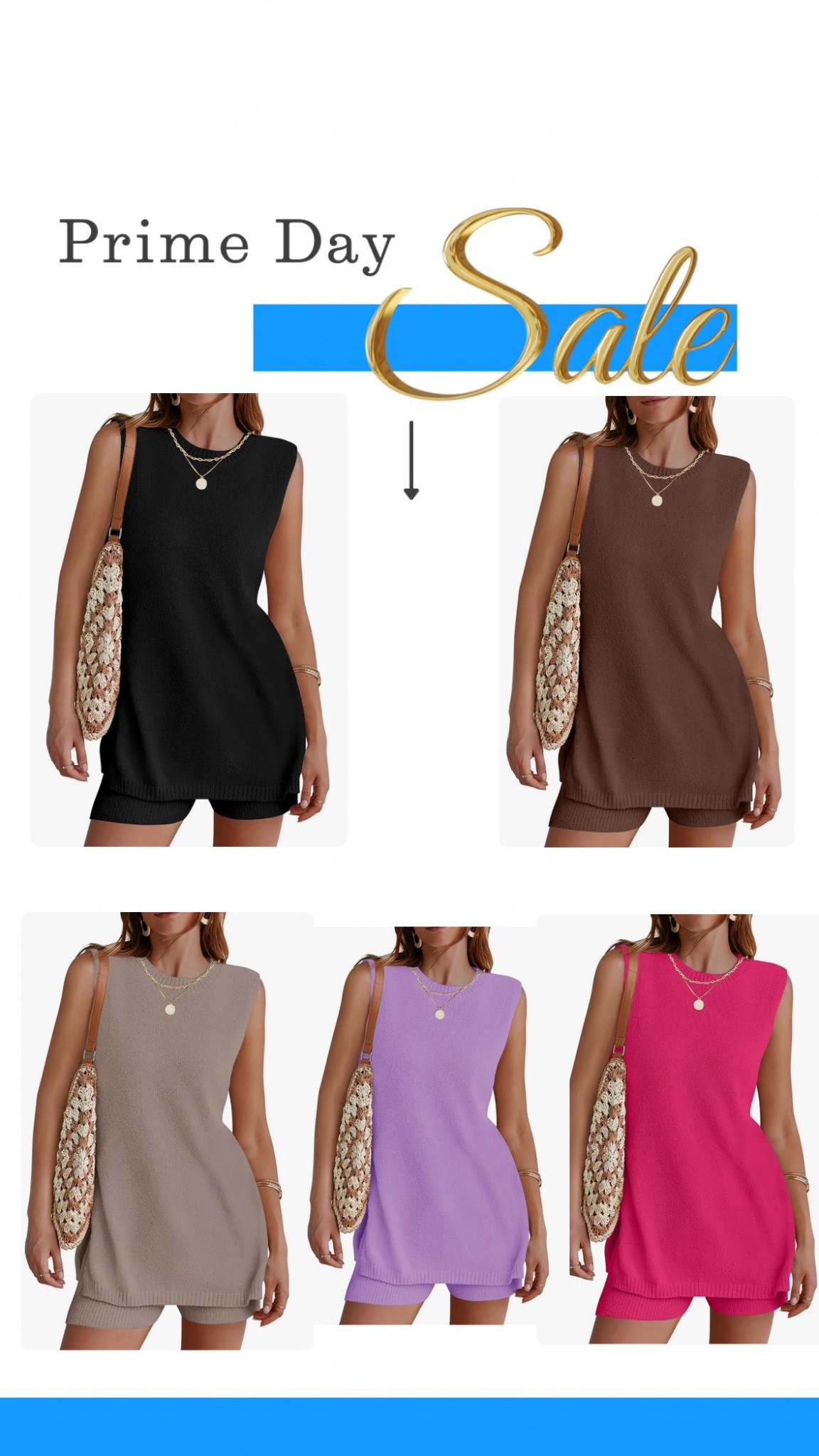 Amazon prime day 
The perfect set to wrap up summer and slowly transition in to fall 

#LTKStyleTip #LTKFindsUnder50 #LTKSaleAlert