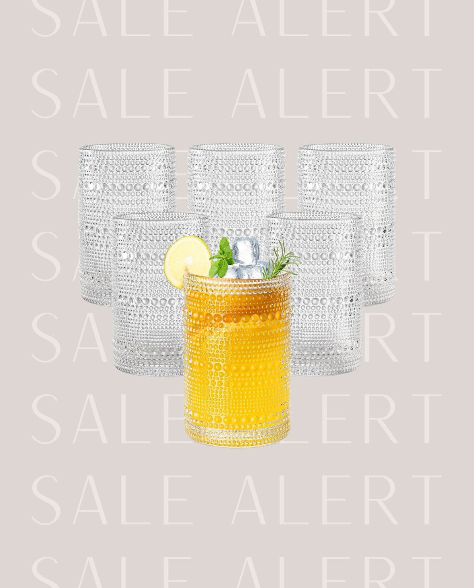 Amazon vintage drinking glasses on sale 

#LTKHome #LTKFindsUnder50 #LTKSaleAlert