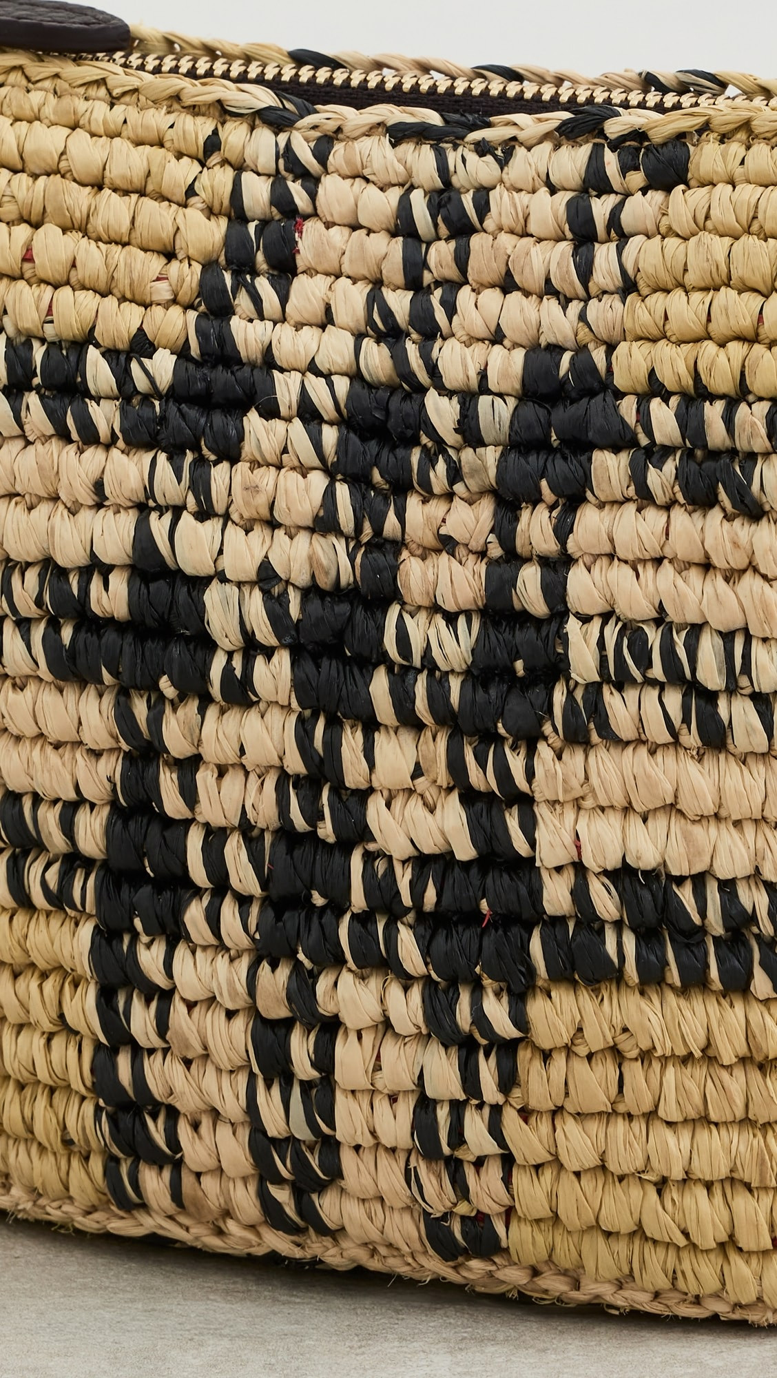 Burberry Margate Small Raffia Pouch | Shopbop | Shopbop