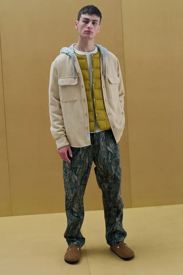 BDG Twill Hooded Overshirt | Urban Outfitters (US and RoW)