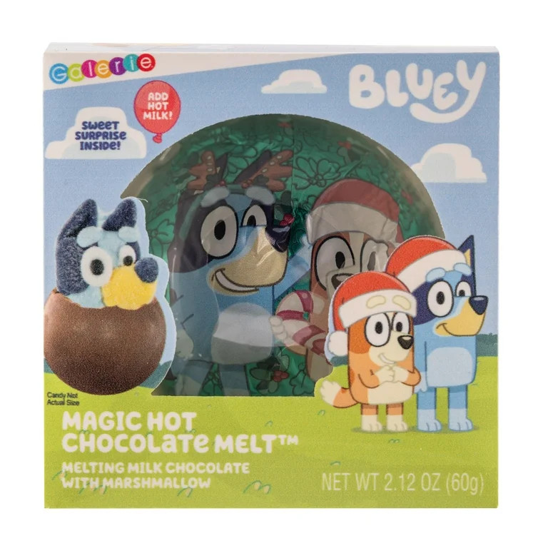 Galerie Bluey Holiday Hot Chocolate Melt with Marshmallow Surprise - Walmart.com | Walmart (US)