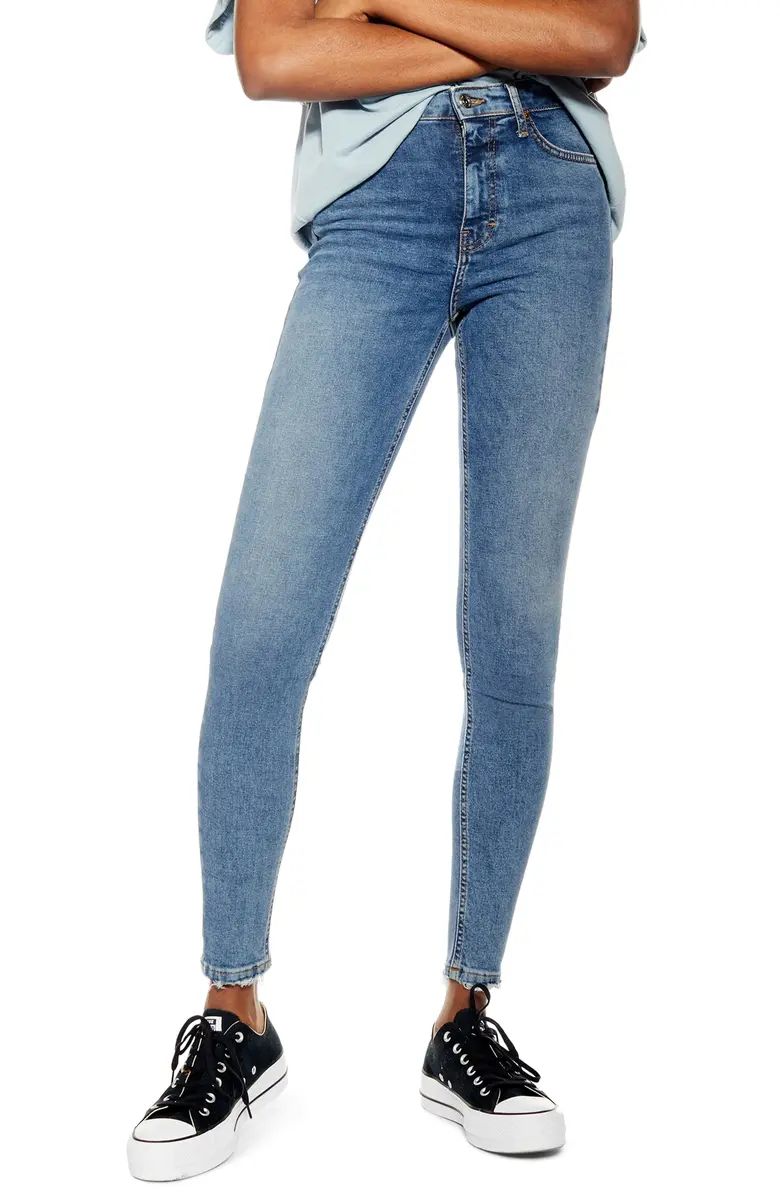 Jamie Fray Hem High Waist Skinny Jeans | Nordstrom