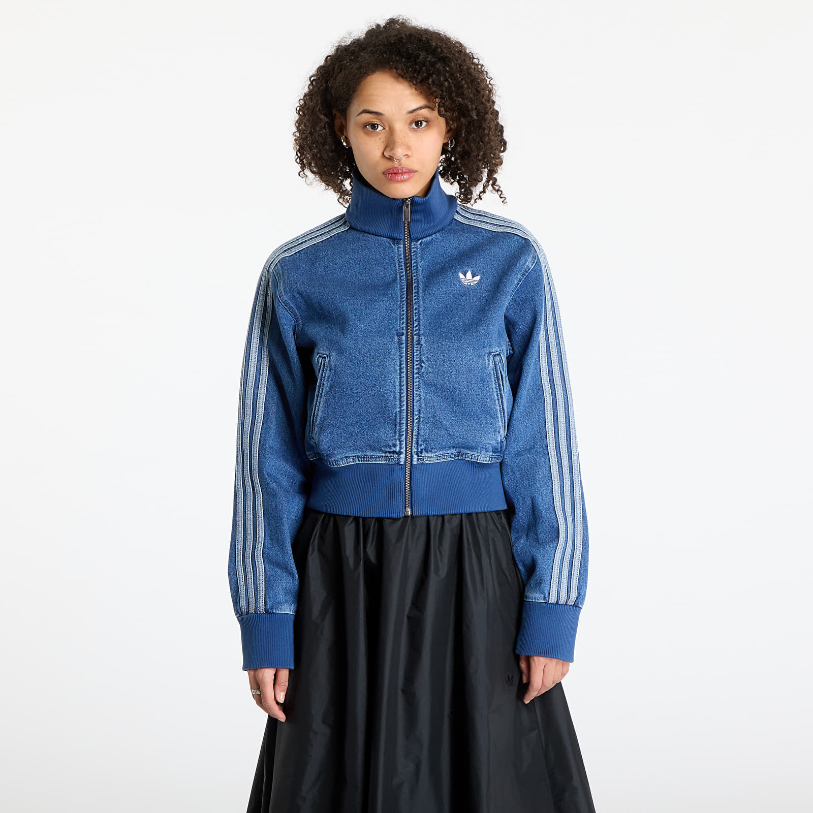 Jackets adidas Adicolor Denim Track Top Blue/ Indigo Denim (JD2570) | Footshop | Footshop