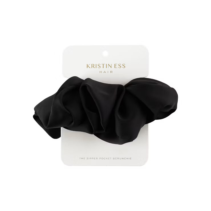 Kristin Ess The Hidden Pocket Scrunchie Hair Elastic | Target