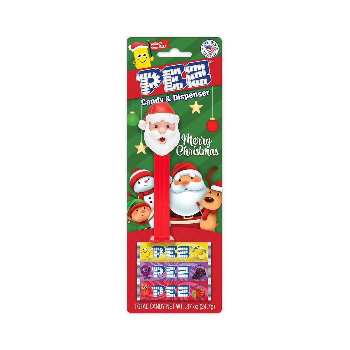 Pez Holiday Assorted Candy Dispenser - 0.87oz (Packaging May Vary) | Target