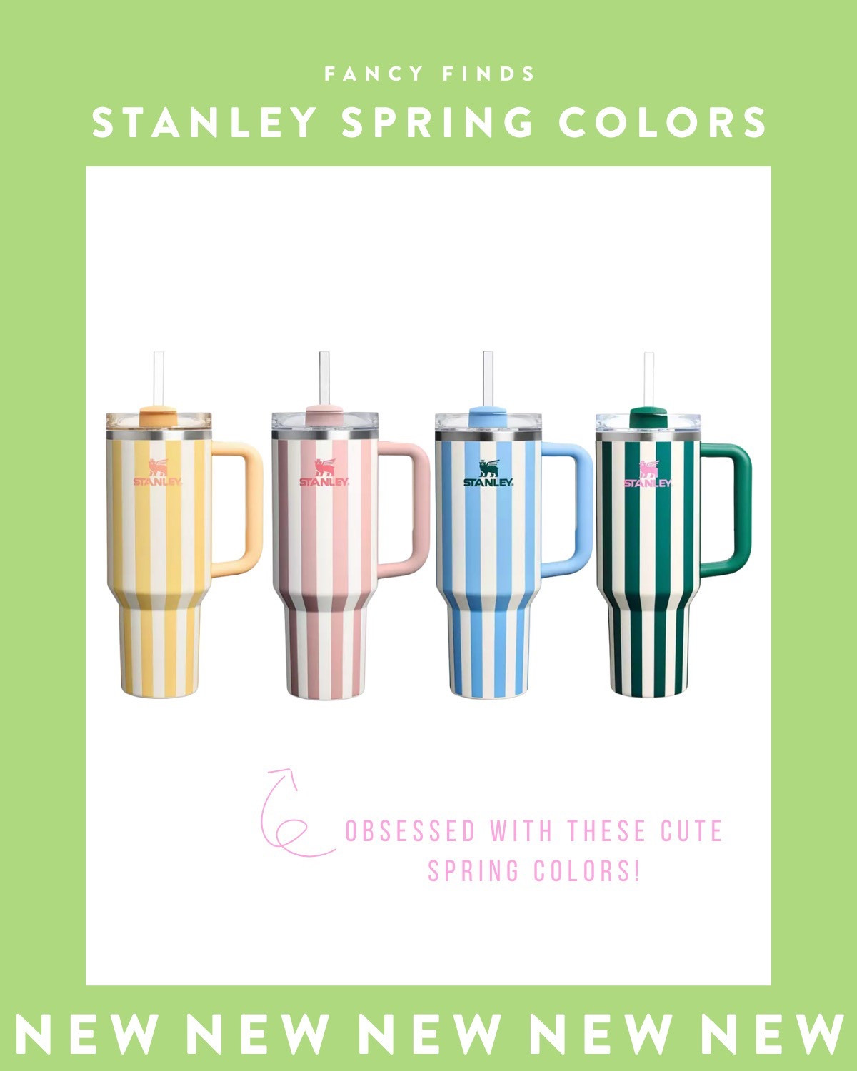 These new Stanley spring colors are total perfection. So cute!! Perfect gift or Easter basket stuffer for the teen or, let’s be honest, yourself. Obsessed!

#LTKFindsUnder100 #LTKSeasonal