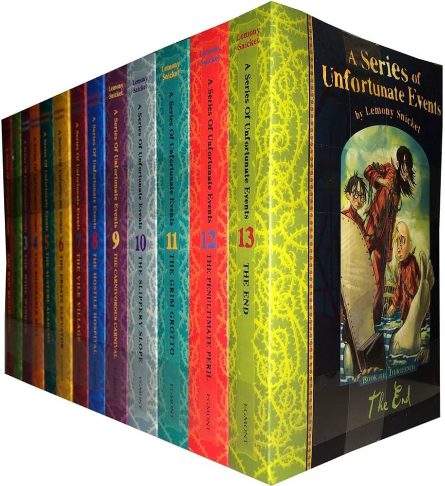 A Series of Unfortunate Events Lemony Snicket 13 Books Collection Pack Set (Includes the Bad Begi... | Amazon (US)