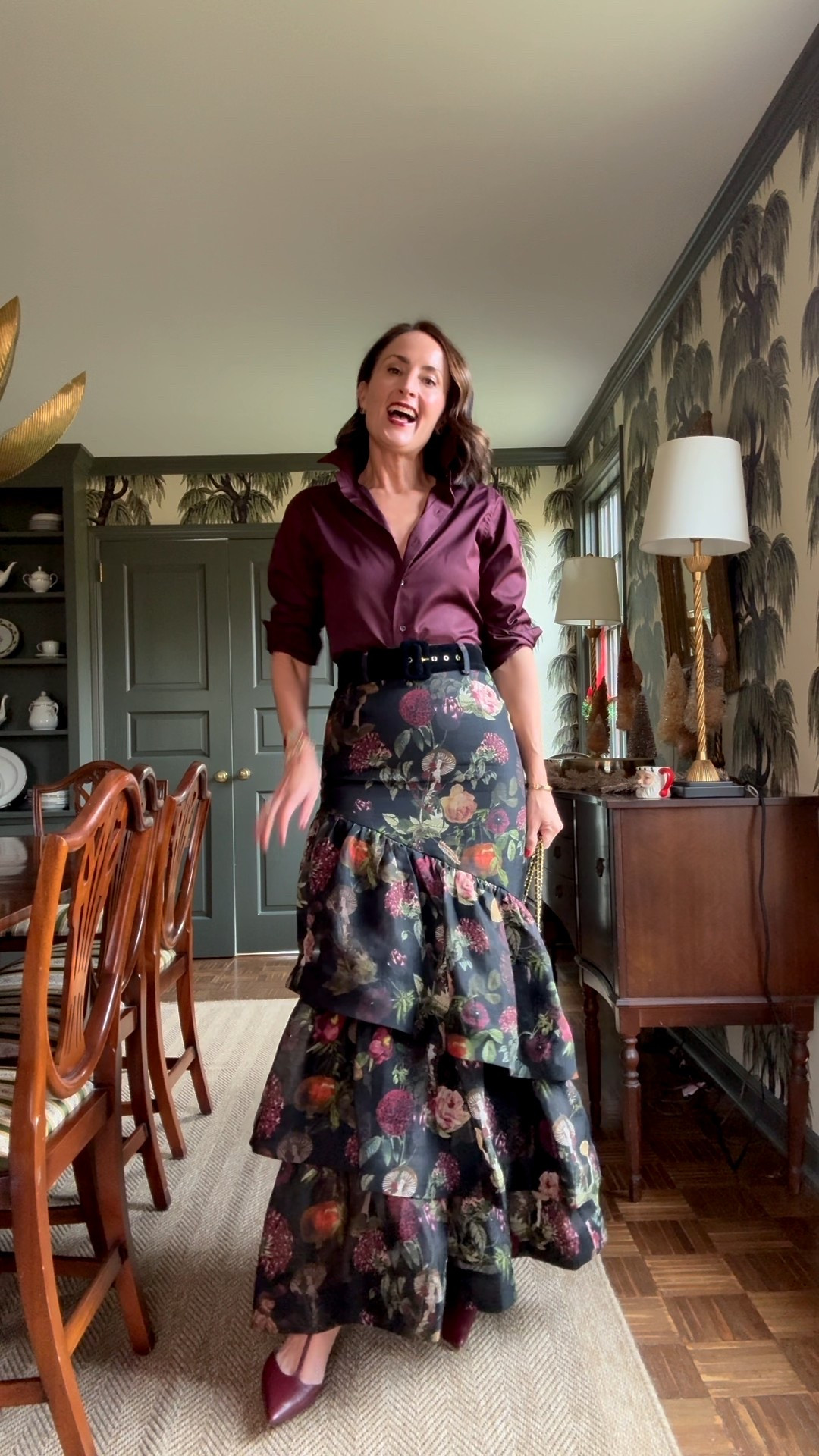 Love a dark moody floral 🤎🖤