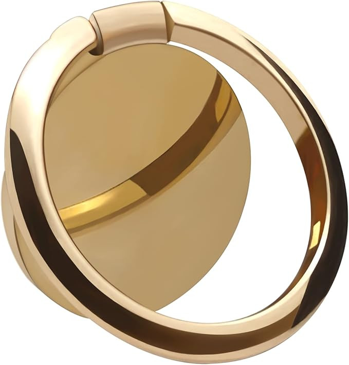 Metal Cell Phone Ring Holder Finger Ring Stand, 360 Degree Rotation Ring Kickstand Grip Holder fo... | Amazon (US)