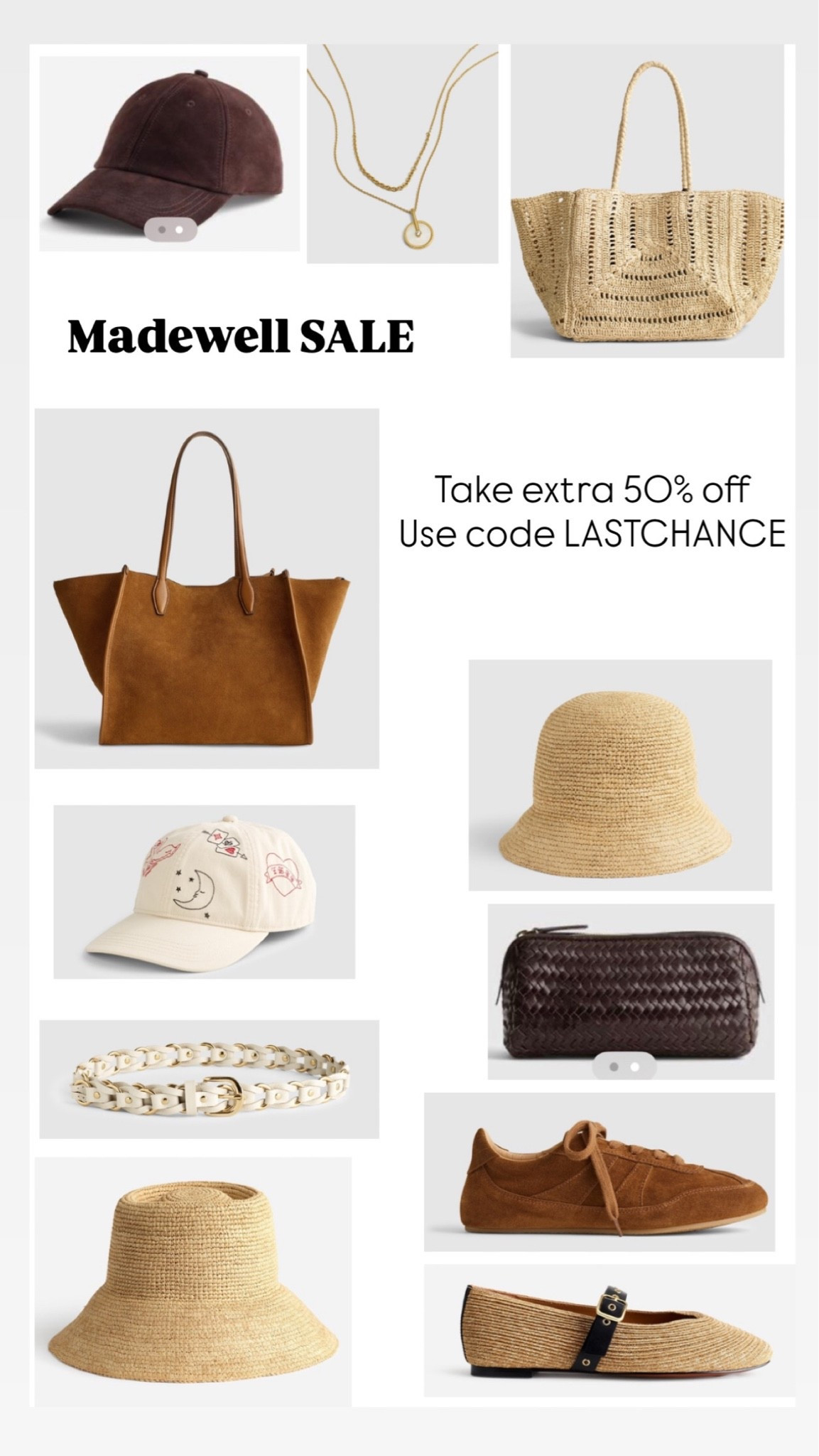 So many great deals from Madewell! Take extra 50% off use code LASTCHANCE

#LTKSaleAlert #LTKOver40 #LTKootd