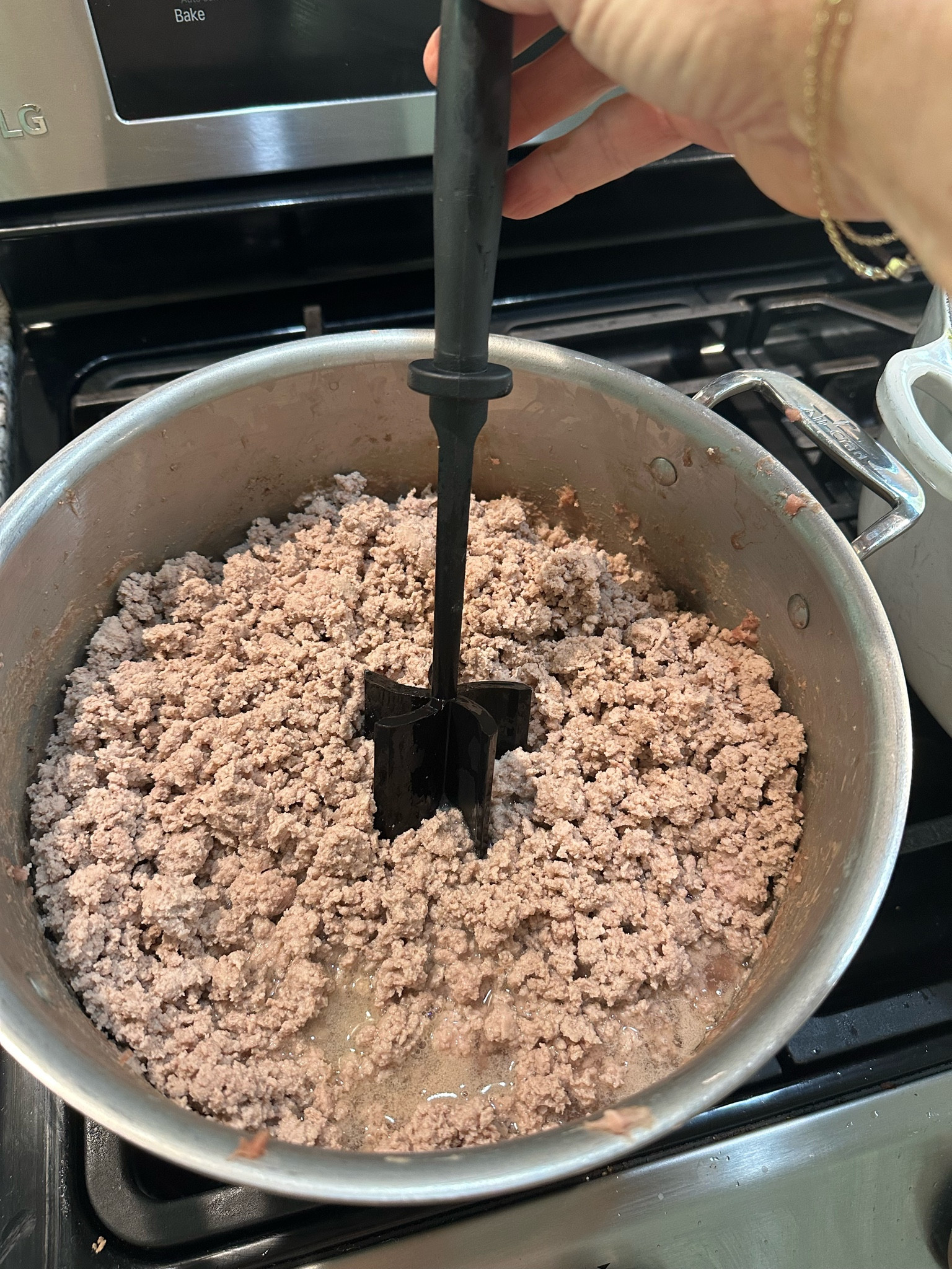 This meat chopper saves me so much time on dog food days!