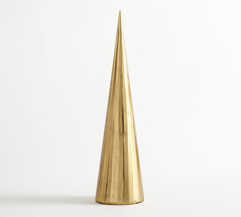Handcrafted Gilded Cone | Pottery Barn (US)