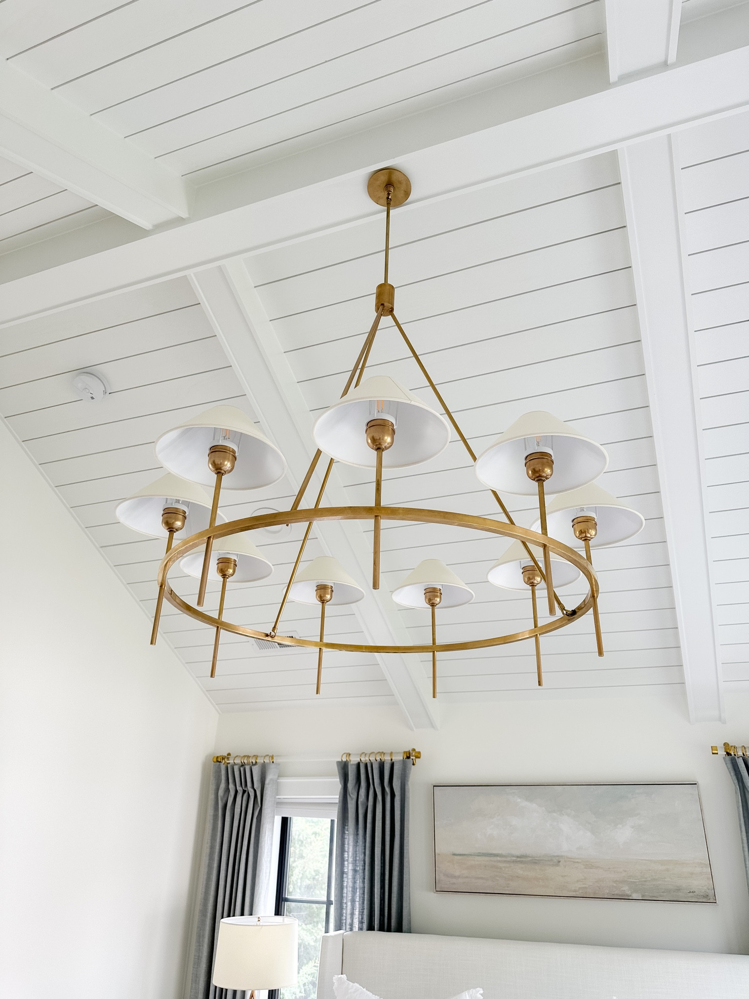 Save over $600 on our brass chandelier form visual comfort, designer lighting, foyer lighting, sale alert, gold chandelier, chandelier with shades. L

#LTKFind #LTKhome #LTKsalealert