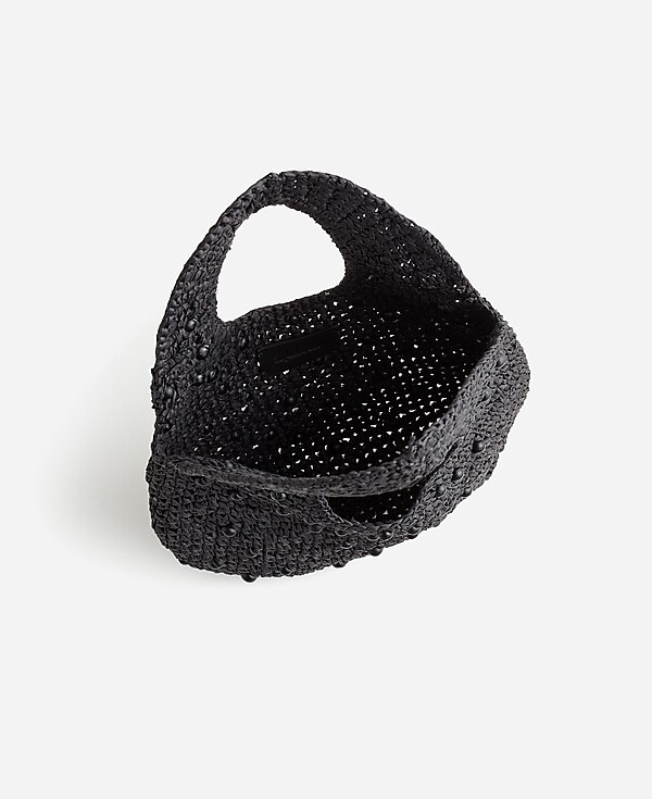 The Micro Bag in Embellished Straw | Madewell | Madewell