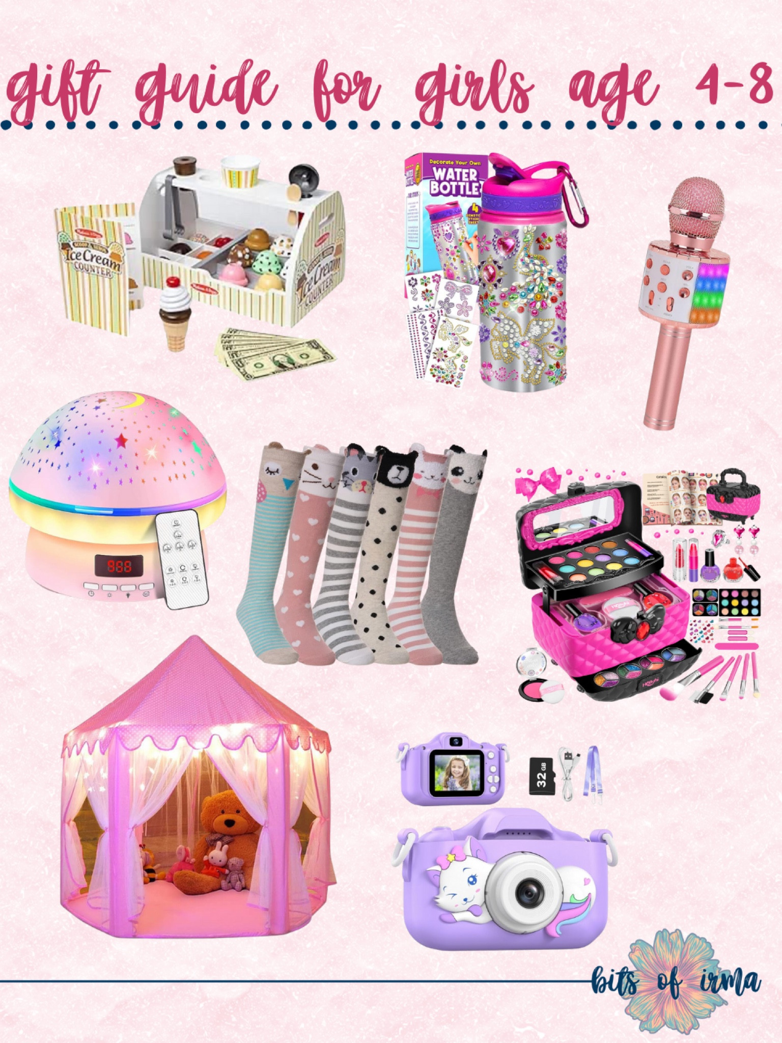 Gift Guide for Girls Age 4-8 

girl gift guide | princess gift guide | toddler amazon toddler gift guide | affordable toddler gift guide | Girls gift guide | girls play makeup | playhouse | play tent | kids gift guide | toy gift guide | gift guide for four year old girl | gift guide for five year old girl | gift guide for six year old | girl gift guide for seven year old | girl gift guide for eight year old girl | Amazon Gift Guide 

#LTKGiftGuide #LTKCyberWeek #LTKHoliday