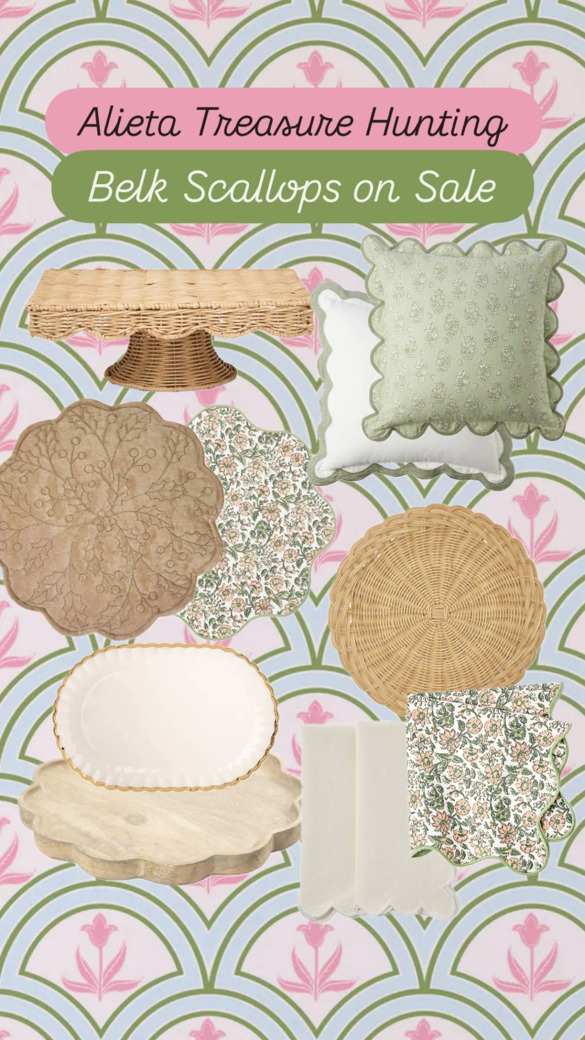 Rattan and scalloped edges are so hot for fall, and they’re all on sale up to 50% off at Belk! 



#LTKSaleAlert #LTKFindsUnder50 #LTKHome