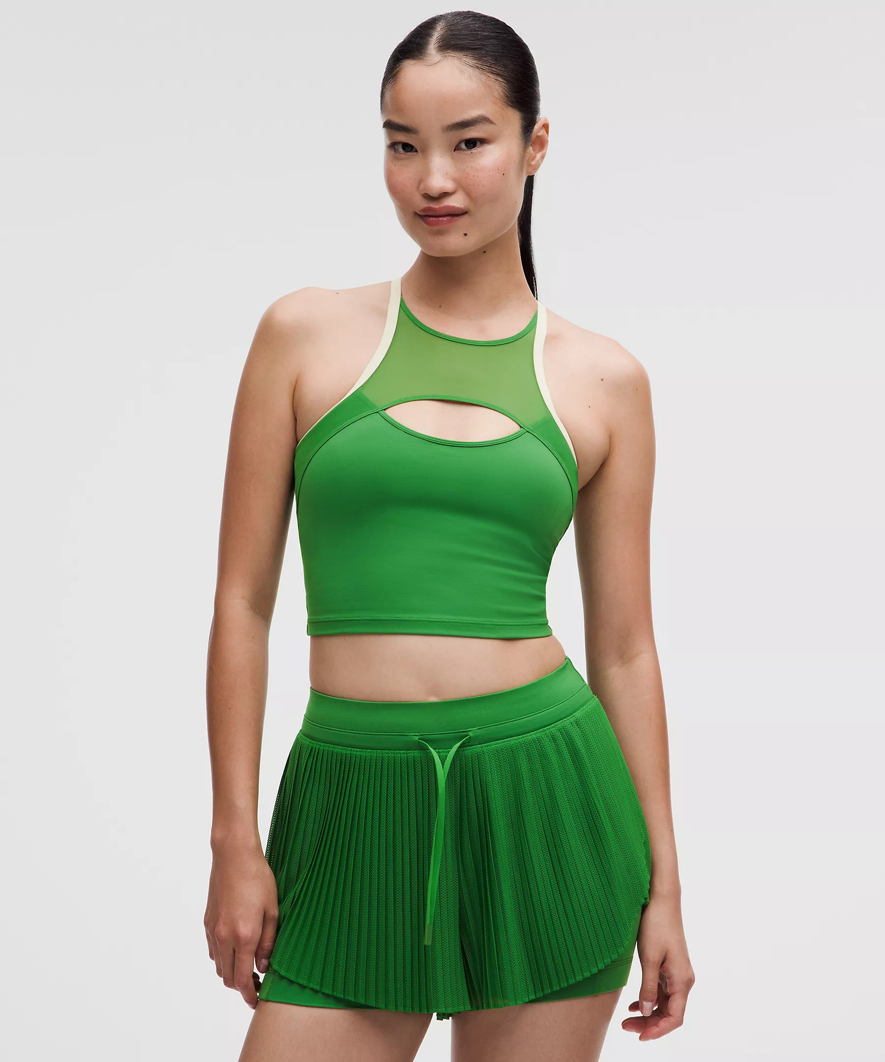 Ace Advantage Mesh-Panel Tennis Tank Top | Lululemon (US)