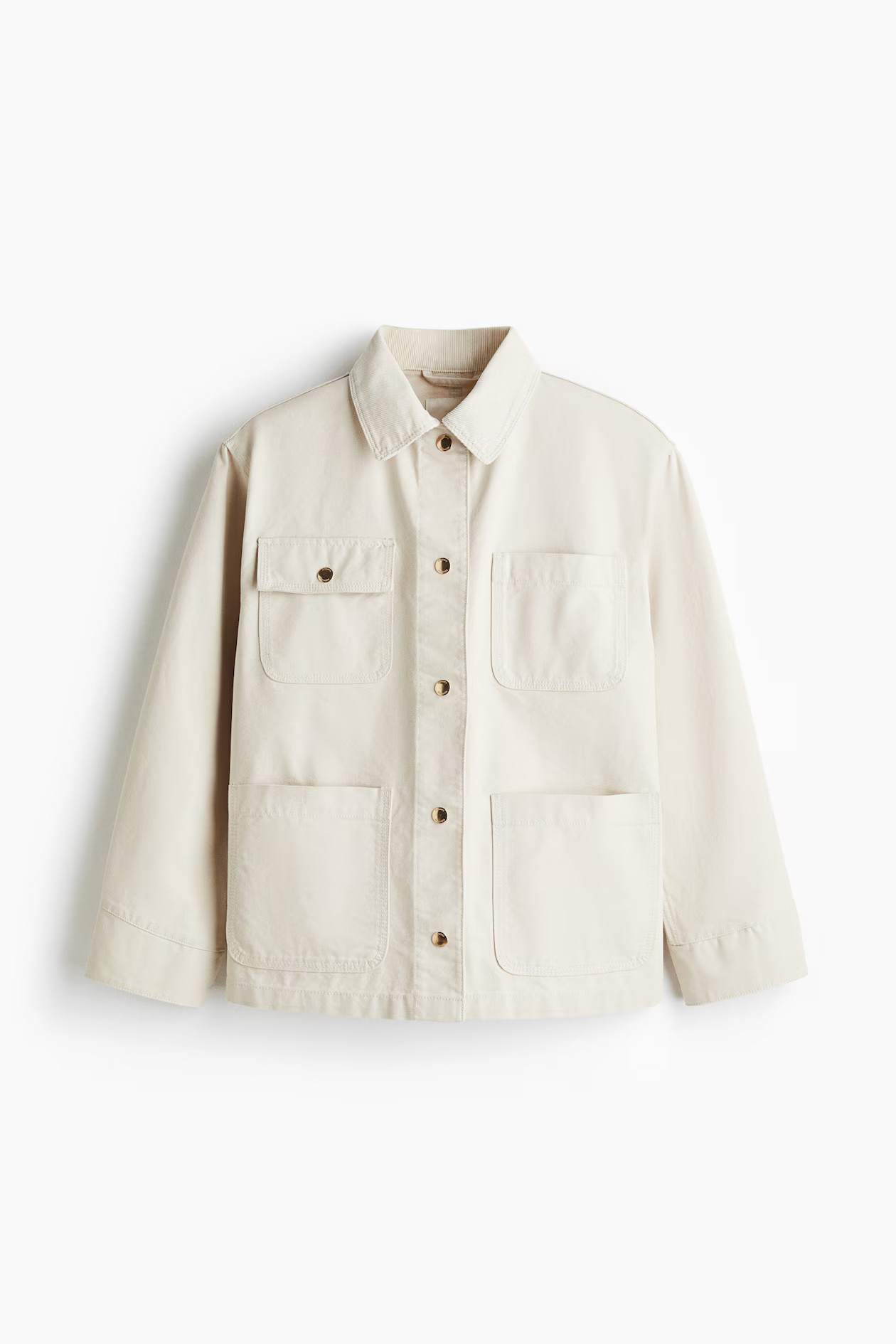 Corduroy-collar jacket | H&M (US + CA)
